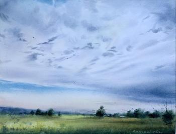 Field and sky #2. Gorbacheva Evgeniya