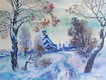 Картина «Дорога к деревни»