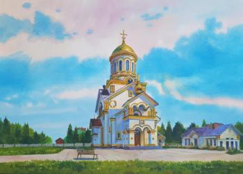 Картина «Храм в г. Ижевске»