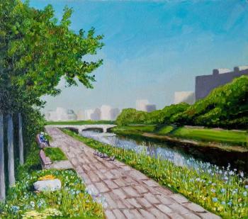 Promenade (Oil Painting With A Road). Mishkeev Sergey