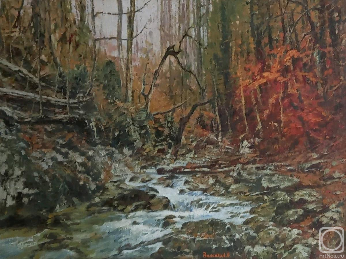 Leschenko Valentin. Mountain stream