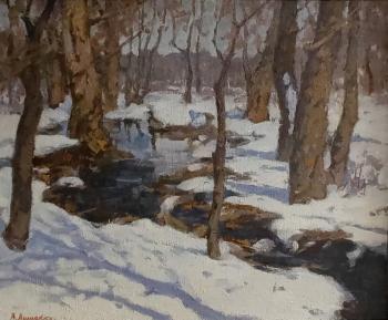 Winter Creek. Leschenko Valentin