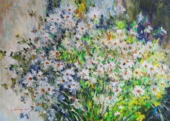 Daisies from the meadow. Kruglova Svetlana