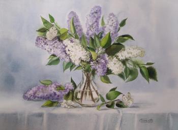 Bouquet of lilacs. Takmakova Natalya