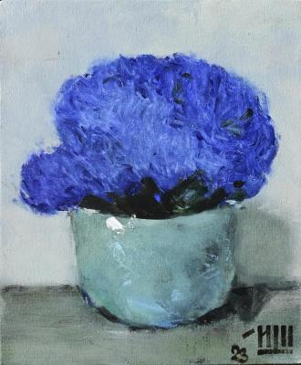 Blue bouquet. Shcherbakov Igor