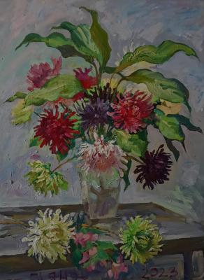 Bouquet of chrysanthemums (). Dobrovolskaya Gayane