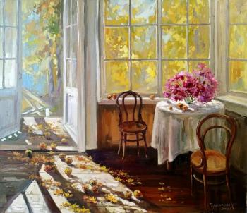 Autumn on the veranda (  ). Gerasimova Natalia
