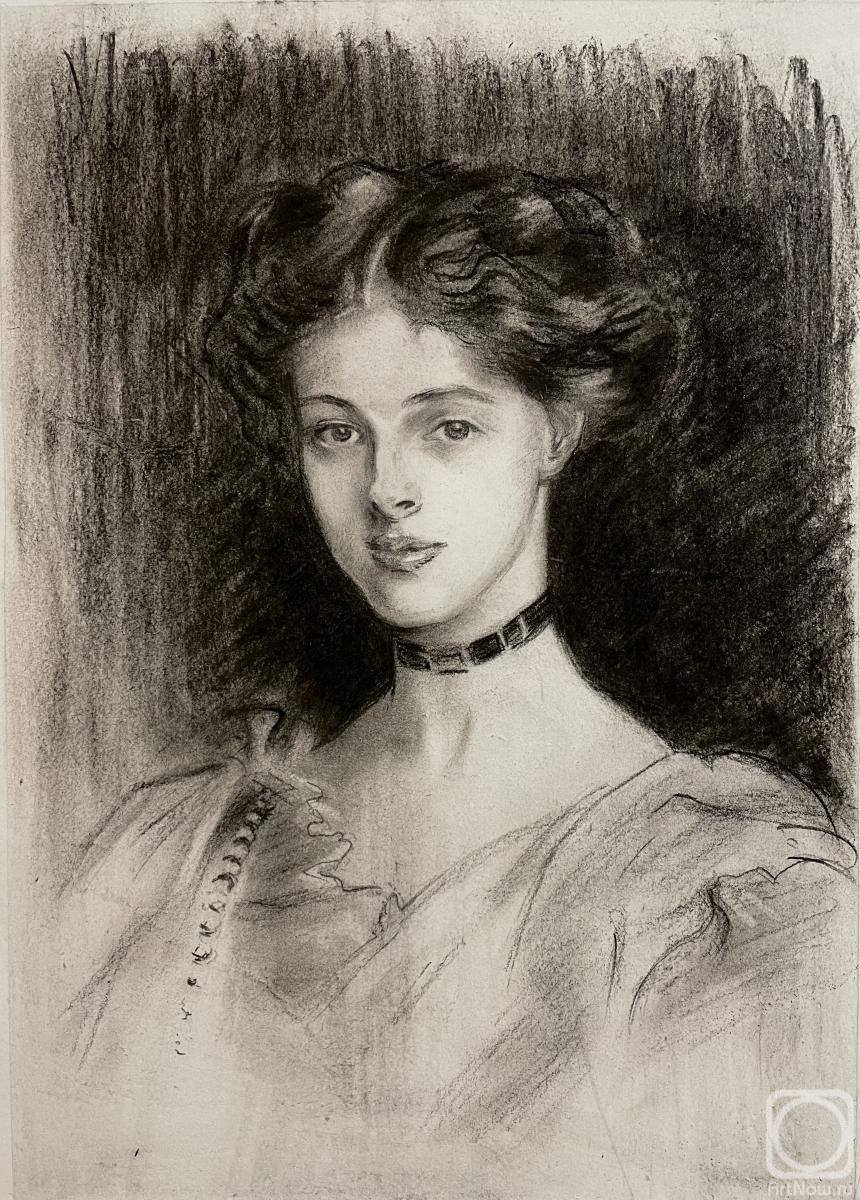 Akimova Margarita. A copy of the famous portrait of John Singer Sargent