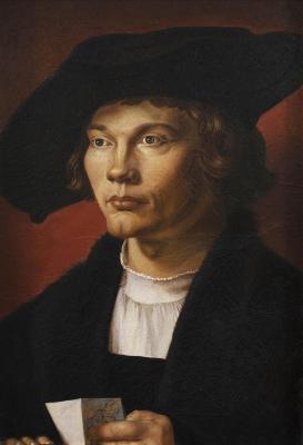 Portrait of a young man. Albrecht Dürer. Bikova Yulia