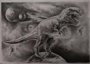 T-Rex (Jurassic Period). Selivanov Dmitriy