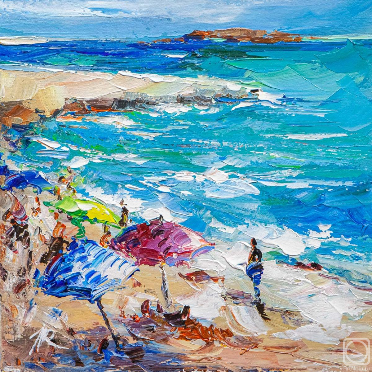 Rodries Jose. Sea, sand, umbrellas