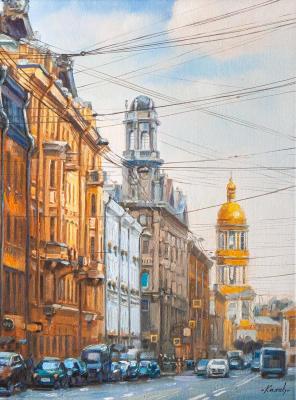 St. Petersburg. Apartment house of the merchant Sh. Z. Ioff (Merchant House). Kamskij Savelij
