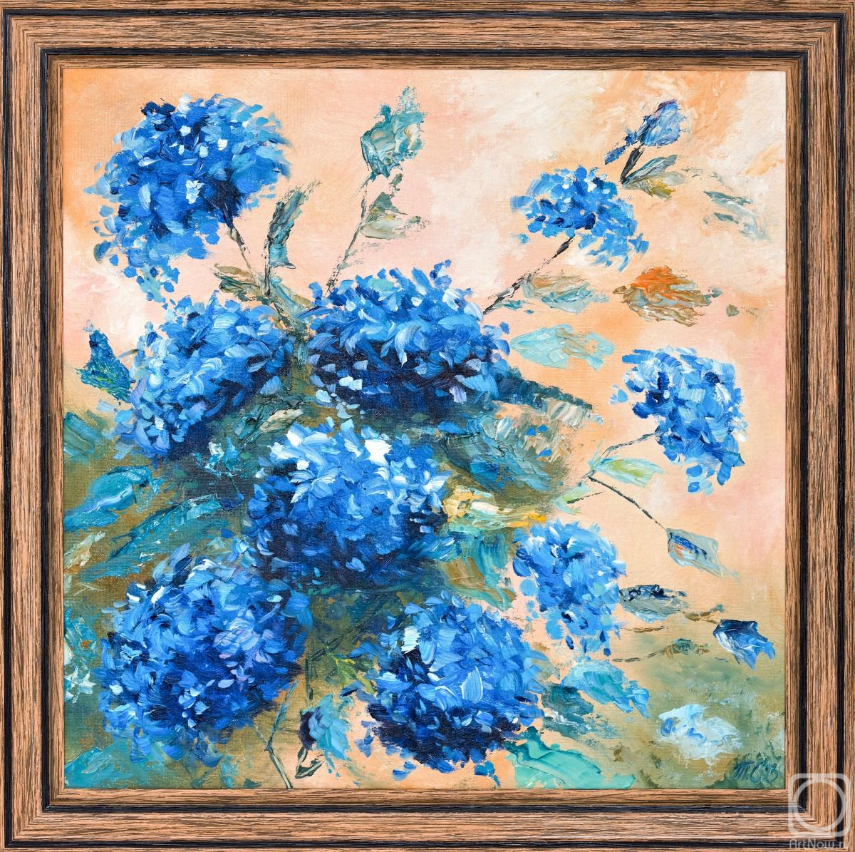 Samsonova Tatyana. Blue flowers