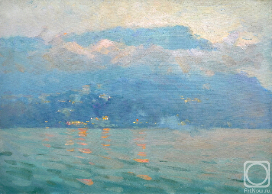Korotkov Valentin. Evening at the sea