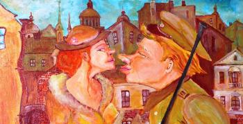 The kiss. Bender Wolfgang