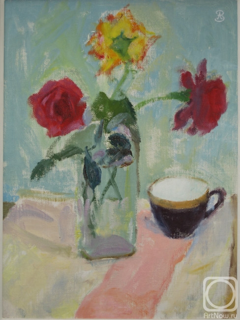 Zefirov Andrey. Roses and a Cup