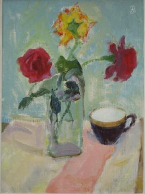 Roses and a Cup. Zefirov Andrey