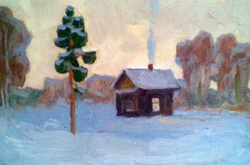 Lonely little house. Knecht Aleksander