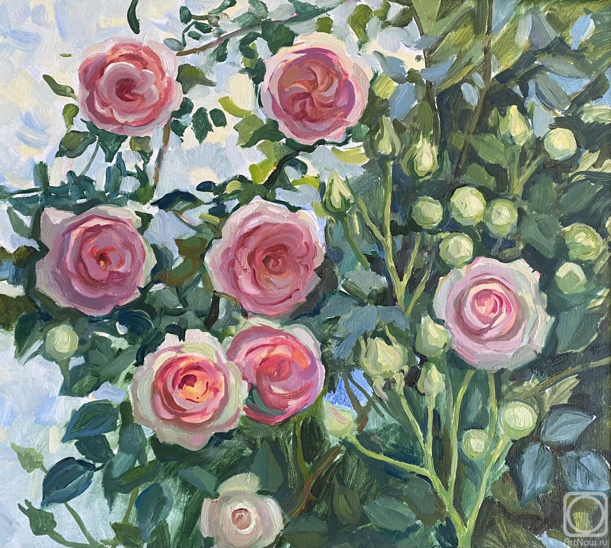 Skachkova Olga. Roses bloom