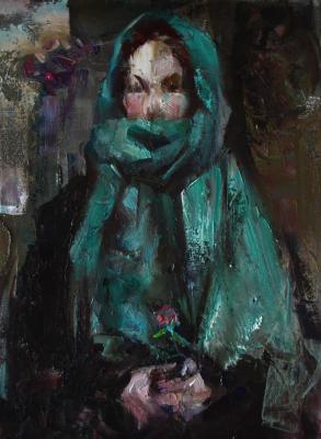 Guest from the cold (etude) (Portrait Of Winter). Mishura Vladimir