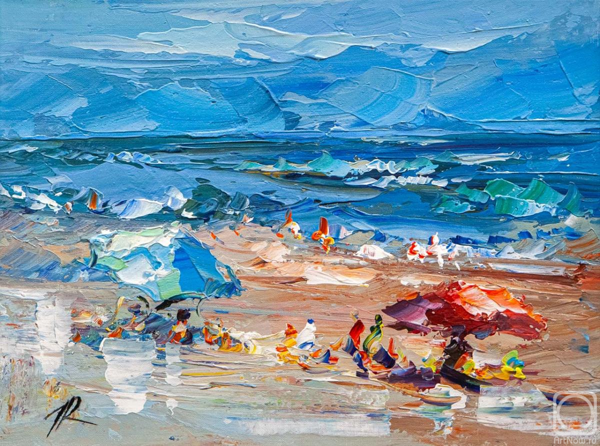 Rodries Jose. Umbrellas by the sea
