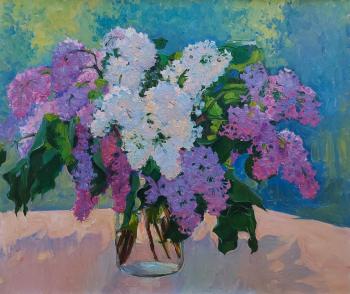 Morning bouquet of lilacs. Melnikov Aleksandr