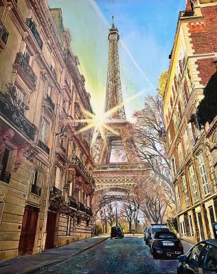 The sun of metal and stone of the city of all lovers (Paris) (Sun And Stone). Serebryanskaya Olga