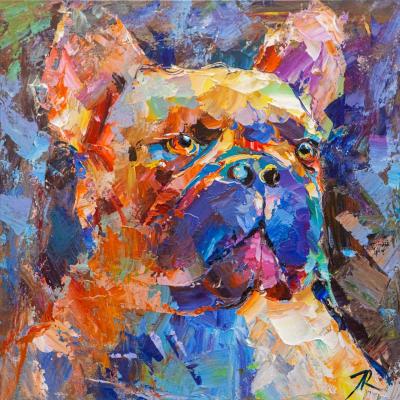 French Bulldog (A Painting For A Friend). Rodries Jose