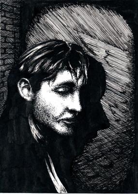 The Shadow 2 (Indian Portrait). Abaimov Vladimir