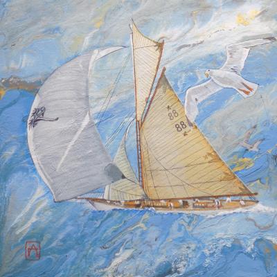On all sails. Golubtsov Aleksandr