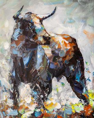 Iberian bull. Rodries Jose