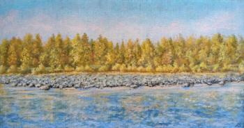 Cold Waters of Katun River (Altay Landscape). Abaimov Vladimir