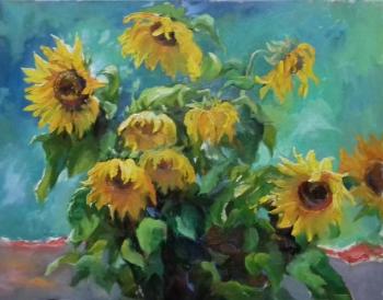 Sunflowers. Sadovnichaya Natalya