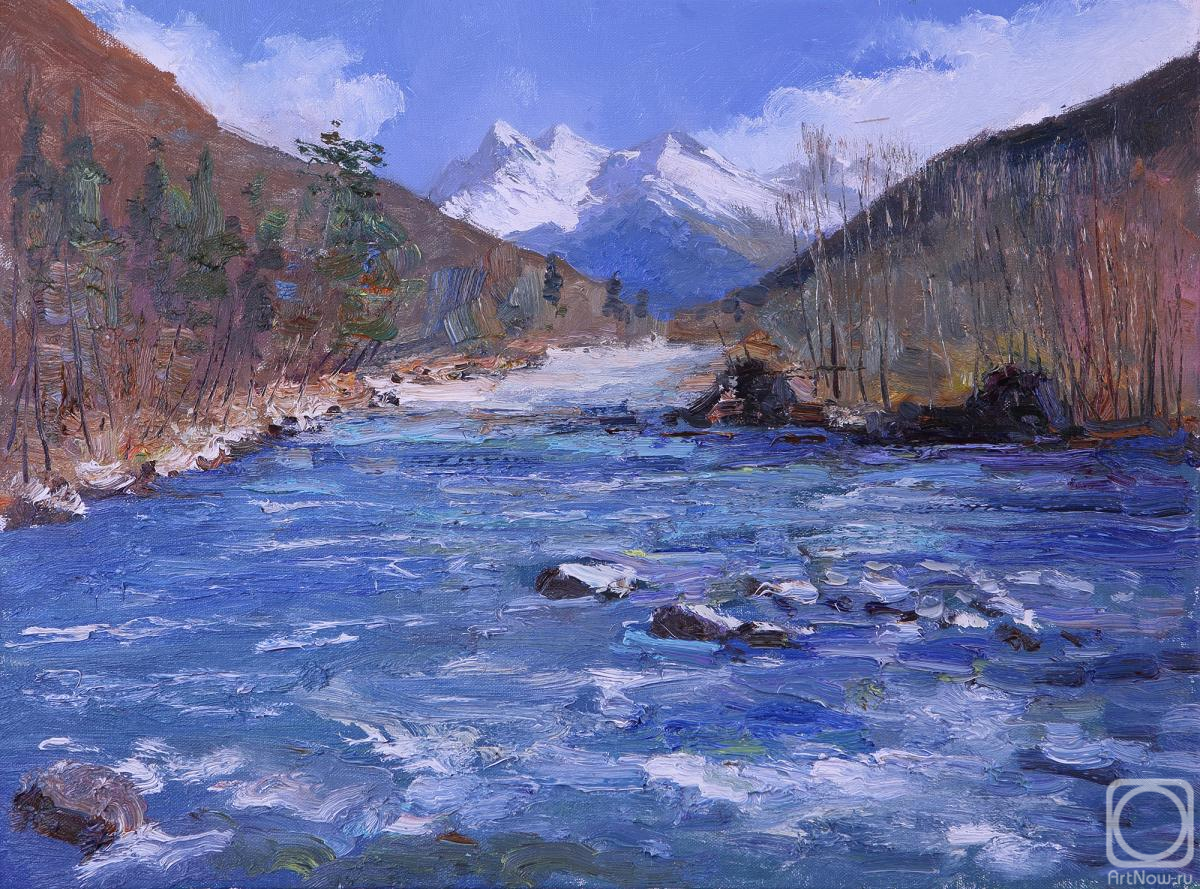 Abzhinov Eduard. Gonachhir River