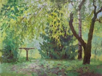 In the garden (Artist From Dmitrov). Goryunova Olga