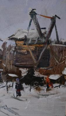 At the Mill (). Polyakov Arkady