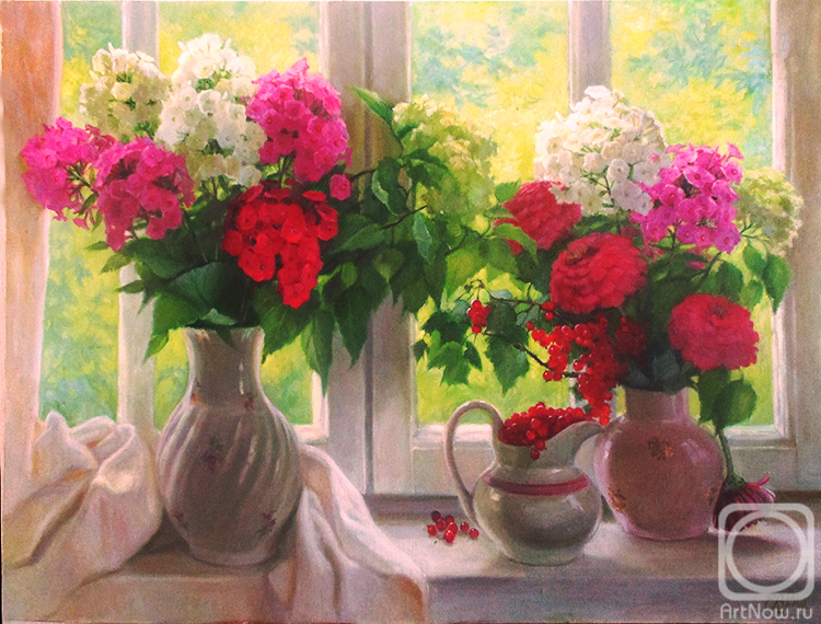 Shumakova Elena. Bouquets of Phlox