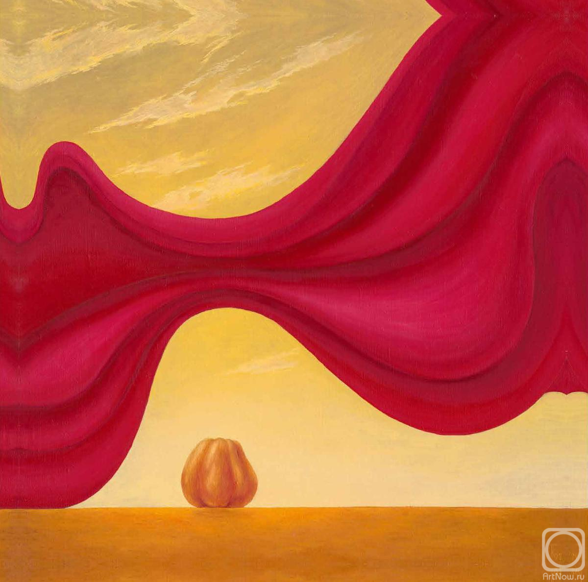Театр одного яблока» картина Курочкина Геннадия маслом на холсте — купить  на ArtNow.ru