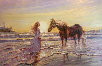 Seascape (A New Year Of The Horse). Rodionova Svetlana