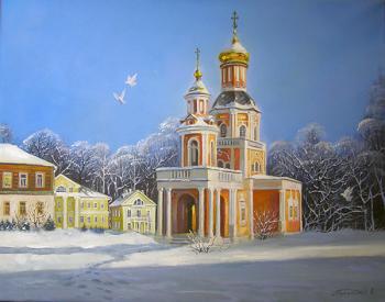 Moscow. Sviblovo (Sunday, Church of the Life-Giving Trinity) (A Symbol Of Movement). Gerasimov Vladimir