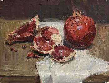 Still life with pomegranate. Belyaev Daniil