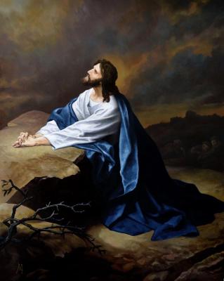The Gethsemane Feat of Jesus Christ (The Garden Of Gethsemane). Melnikov Alexander