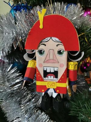 Nutcracker. Christmas Tree Toy. Gorenkova Anna