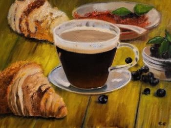 French coffee. Saraeva Svetlana