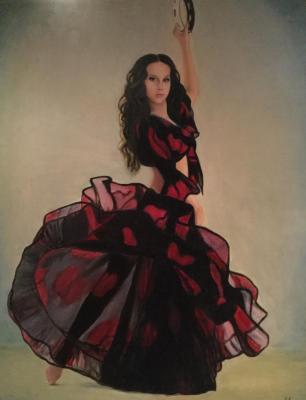 Painting Gypsy. Saraeva Svetlana