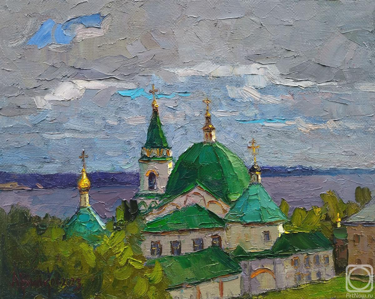 Vikov Andrej. Monastery on the Volga