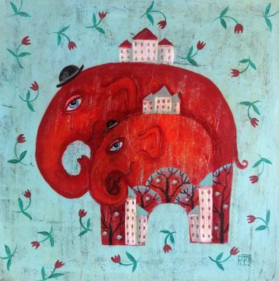 Elephants for good luck. Razina Elena