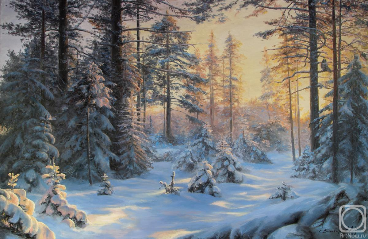 Balakirev Andrey. Winter Forest