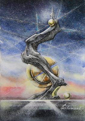 The Milky Way (Sculpture). Pshenichnyi Andrey