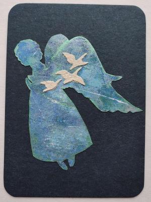 Soaring Angel (Bookmark). Senina (Rodyukova) Elena